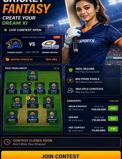 3ubet (3 ubet) fantasy cricket & matchday visual 3